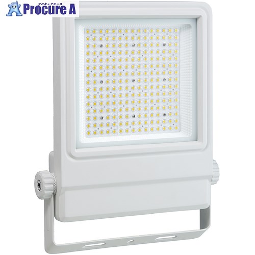 YAZAWA LED投光器50W昼白色広角 ホワイト FLLE50DWE01WH 1台 ■▼690-7657 【送料都度見積】