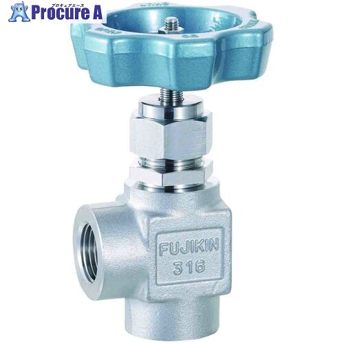 Fujikin SUS鋼製ニードルストップバルブUS327PER US-327PE-R 1個 ■▼609-3490 【送料都度見積】