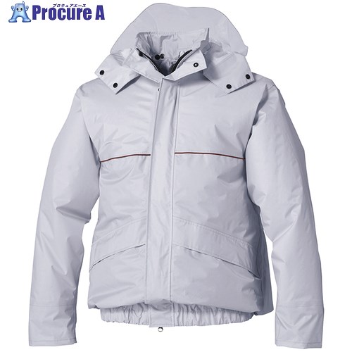 アイトス 空調服 レインスーツ(男女兼用)AZ9097 シルバー L AZ9097-004-L 1着 ■▼691-2414 【送料都度見積】|プロキュアエース