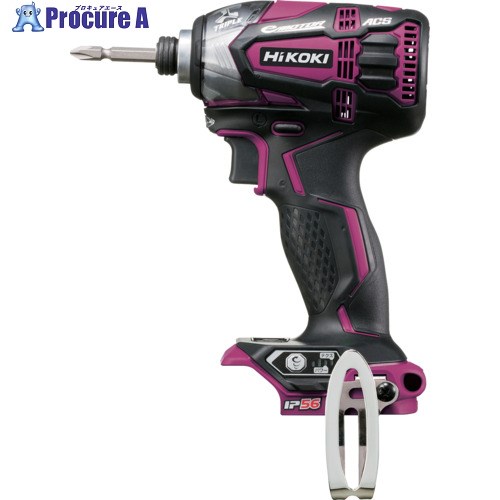 HiKOKI 14.4Vコードレスインパクトドライバ 本体のみ レッド WH14DDL2-NN-R 1台 ▼177-3792 ｜プロキュアエース