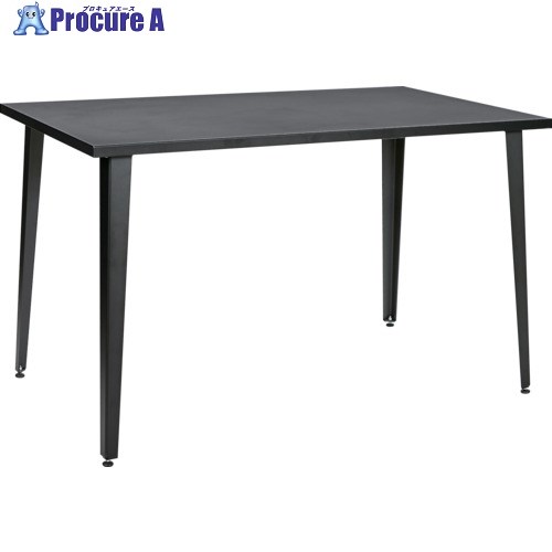 TRUSCO 超軽量アルミデスク ブラック 1200x700x720 ULAD1270BK 1台 ◇▼630-8227