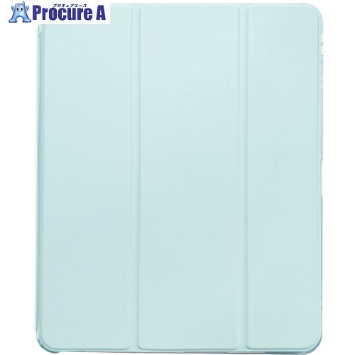 ナカバヤシ iPadAir13用衝撃吸収ケース/ライトブルー TBC-IPA24302LBL 1個 ■▼704-8316 【送料都度見積】