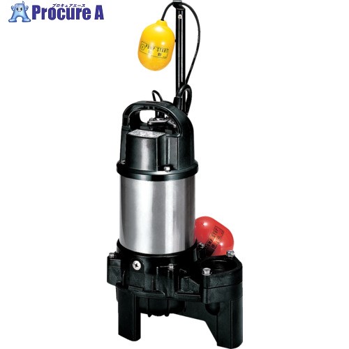 ツルミ 樹脂製汚物用水中ハイスピンポンプ 50HZ 口径40mm 単相100V 40PUA2.15S 50HZ 1台 ■▼690-4030 【送料都度見積】