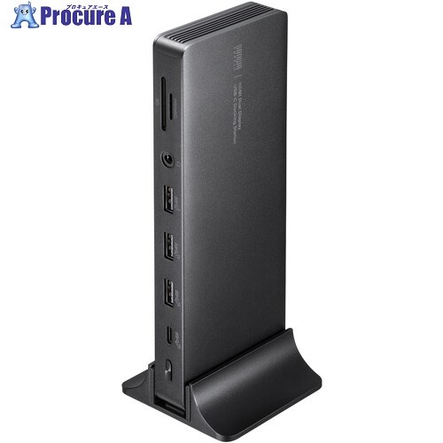 SANWA 縛ステイション(4K・HDMI×2画面最終生産物・ACアダプター付) USB-CVDK16 1個 ■▼705-6479 ※人間宅様送ること不可