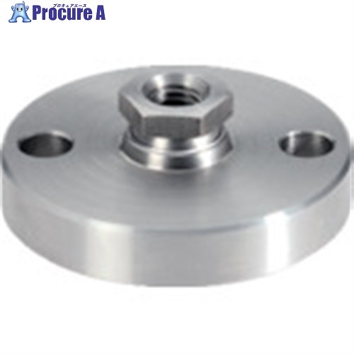 HALDER レべリングパッド 固定用穴付 ステンレス製 22590.0706 1個 ■▼106-4380 【送料都度見積】