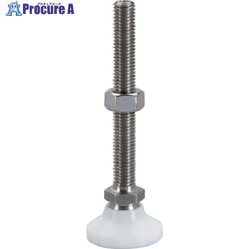 HALDER レべリングパッド 樹脂製パッド ステンレス製 耐荷重22kN 呼び寸法M20 22590.0588 1個 ■▼106-4451 【送料都度見積】