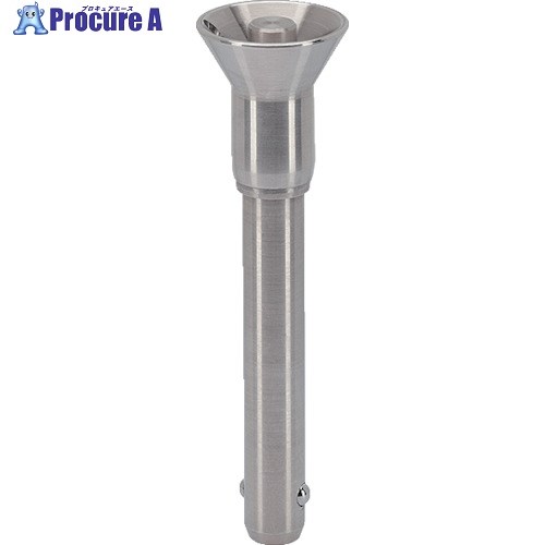 HALDER ボールロックピン セルフロッキング保護グリップ付 ステンレス鋼 22340.1090 1個 ■▼106-9882 【送料都度見積】