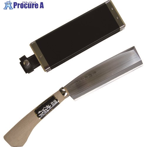 豊稔 光山作安木鋼青紙片刃腰鉈180mm HT3517 1丁 ■▼111-4065 【送料都度見積】