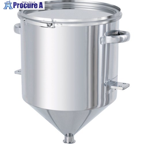 MONOVATE ホッパー型密閉容器(バンド式) ブラケット付 HT-CTL-BRK-43 1個 ■▼121-0483