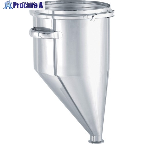 MONOVATE 偏心ホッパー型密閉容器(バンド式) EHT-CTL-30 1個 ■▼121-0568
