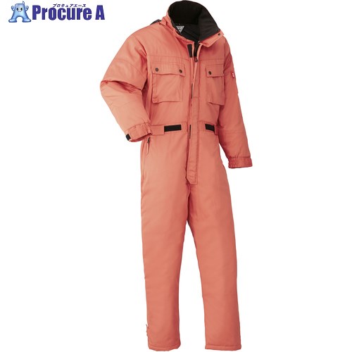 AUTO-BI AW(秋冬)モデル 防寒つなぎ服830-003オレンジ-3L 830-003-3L 1着 ■▼136-9425 【送料都度見積】