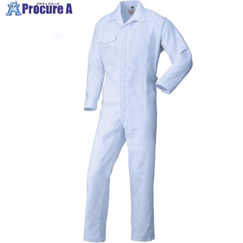 AUTO-BI AW(秋冬)モデル つなぎ服1300-009ホワイト-L 1300-009-L 1着 ■▼137-0042 【送料都度見積】