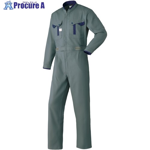 AUTO-BI AW(秋冬)モデル つなぎ服8400-010グリーン-5L 8400-010-5L 1着 ■▼137-0485 【送料都度見積】
