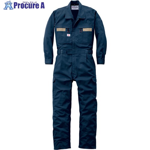 AUTO-BI AW(秋冬)モデル つなぎ服8700-001ネイビーブルー-4L 8700-001-4L 1着 ■▼137-0876 【送料都度見積】
