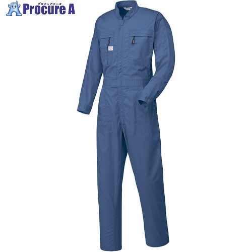 AUTO-BI SS(春夏)モデル つなぎ服5700-101ブルー-L 5700-101-L 1着 ■▼137-1173 【送料都度見積】