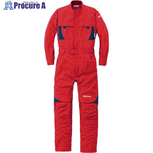 AUTO-BI 通年モデル レカロメディカルつなぎ服8620-005レッド-M 8620-005-M 1着 ▼137-1368