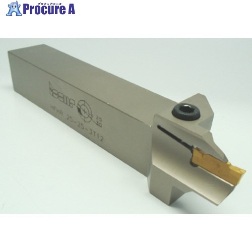 イスカル ヘリフェース 端面溝入れ加工用ホルダー HFHR/L-T HFHR25-60-4T25 1個 ▼145-4986 ●O585