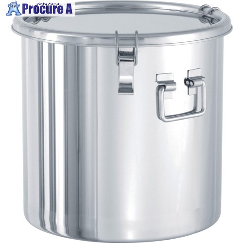 MONOVATE 折りたたみ取っ手付密閉容器(クリップ式/NBR) 4L CTHF-18/PNA 1個 ■▼146-8165