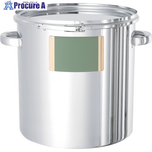 MONOVATE シール座付ステンレス密閉容器(バンド式/CR) 10L CTL-LZ-24/PCL 1個 ■▼146-9720
