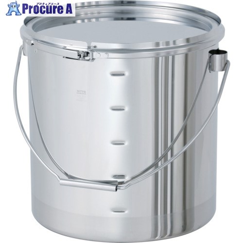 MONOVATE 吊り下げ式ステンレス密閉容器 目盛付(バンド式) 20L CTLB-M-30 1個 ■▼147-2885