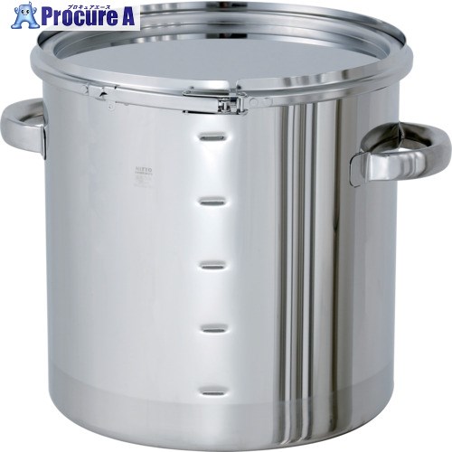 MONOVATE ステンレス密閉容器 目盛付(バンド式/FKM) 15L CTL-M-27/PFL 1個 ■▼147-4441