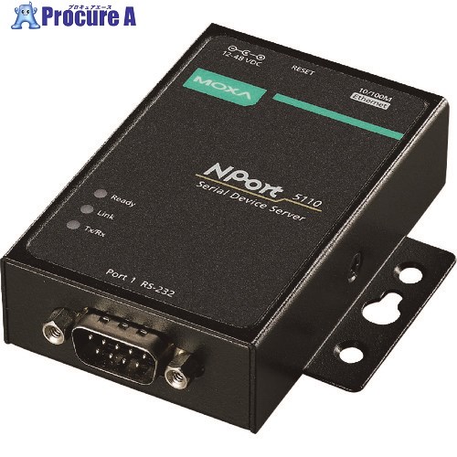 MOXA NPORT 5110-T NPORT 5110-T 1個 ■▼168-4974 【送料都度見積】