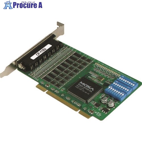 MOXA 8ポートRS-232C/422/485 ユニバーサル PCIExpressボード CP-118U 1個 ■▼168-5183 【送料都度見積】