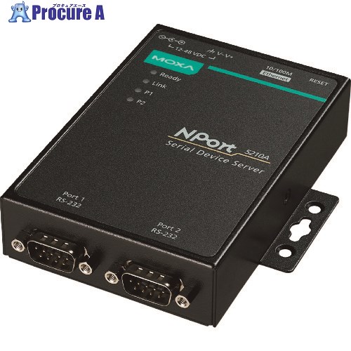 MOXA NPORT 5210A-T NPORT 5210A-T 1個 ■▼168-5483 【送料都度見積】