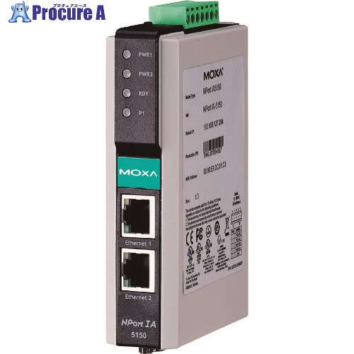 MOXA NPORT IA-5150 NPORT IA-5150 1個 ■▼168-8290 【送料都度見積】