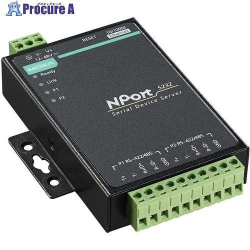 MOXA NPORT 5232 NPORT 5232 1台 ■▼168-8305 【送料都度見積】