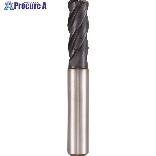 GUHRING チタン用4枚刃エンドミル コーナーR レギュラSuperAコート 12mm 3498 12.015 1本 ■▼180-4504 【送料都度見積】