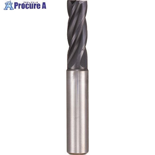 GUHRING 4枚刃エンドミル パイロット穴加工用 レギュラSuperAコート 4.5mm 6716 4.500 1本 ■▼181-5631 【送料都度見積】