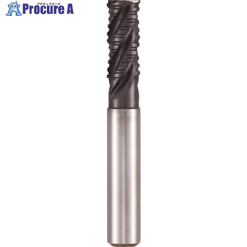 GUHRING ステンレス用4枚刃ラフィングエンドミル レギュラnanoAコート 6mm 6877 6.000 1本 ■▼182-0371 【送料都度見積】