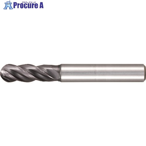 GUHRING ステンレス用4枚刃ボールエンドミル レギュラnanoAコート 6mm 6707 6.000 1本 ■▼182-0415 【送料都度見積】