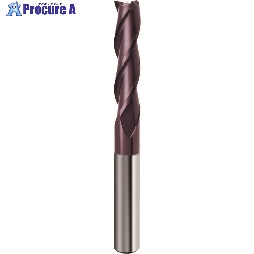 GUHRING 3枚刃エンドミル Power mill ロングFIREコート 10mm 19984 10.000 1本 ■▼182-1909 【送料都度見積】