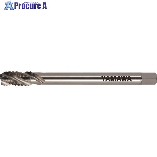 ヤマワ ロングシャンク管用平行ねじ用スパイラルタップ LS-SP-PS L150 1/4-19 LS-SP-PS-150-1/4-19 1本 ▼184-5010 ●MA515