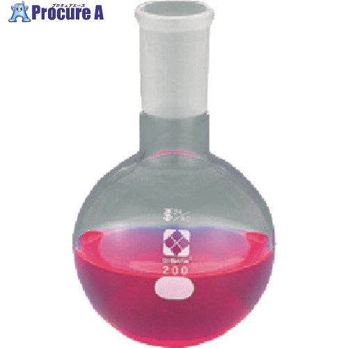TGK 共通丸底フラスコ短形500mL24/40 371-13-02-07 1個 ■▼184-9899 【送料都度見積】