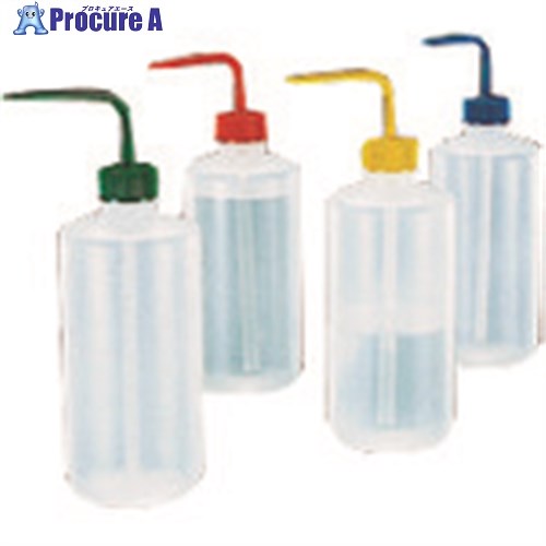 TGK 洗浄瓶 LDPE 黄キャップ 6入 656-22-18-29 1袋 ■▼185-1879 【送料都度見積】