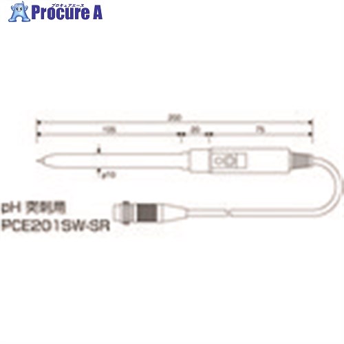 TGK PH電極 PCE201SW-SR 600-80-78-20 1本 ■▼185-6395 【送料都度見積】