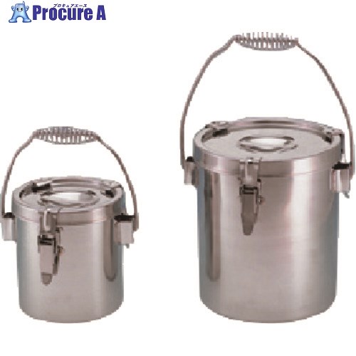 TGK 密閉缶運搬用 SUS304 2L 手提付 419-32-21-02 1缶 ■▼185-8907 【送料都度見積】