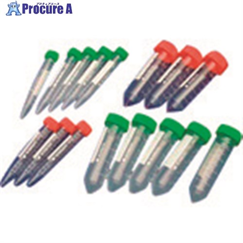 TGK 遠沈管 PP 15mL(5本包装) 400本入 043-21-31-01 1箱 ■▼189-2435 【送料都度見積】
