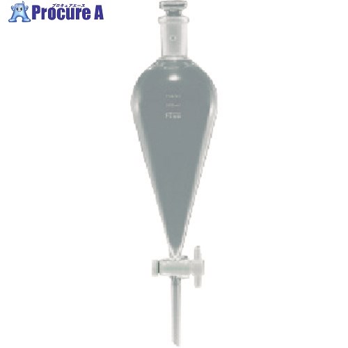 TGK Fine分液ロート スキーブ 50mL TF活栓付 000-09-57-03 1本 ■▼190-3223 【送料都度見積】
