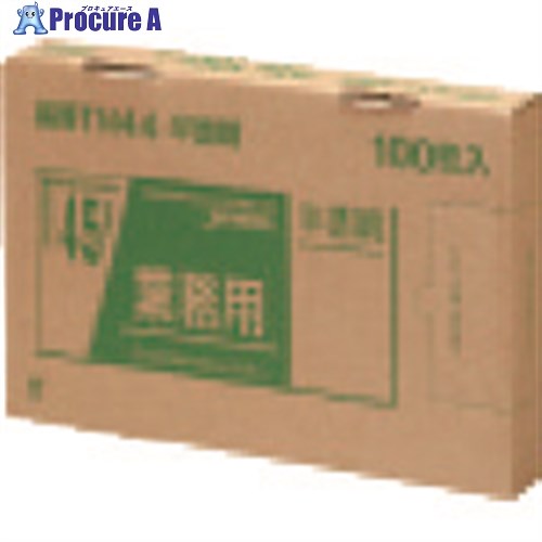 TGK ポリ袋 TN44 45L 100枚×6袋 153-23-67-26 1箱 ■▼190-3638 【送料都度見積】 14,894円