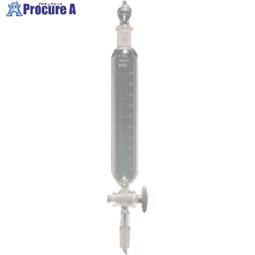 TGK F共通円筒分液ロート目盛付球栓200mL19-19 000-15-66-55 1本 ■▼190-4749 【送料都度見積】
