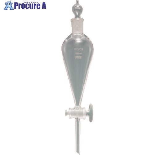 TGK F共通スキーブ分液ロート球栓 50mL 15/25 000-09-56-01 1本 ■▼190-9579 【送料都度見積】