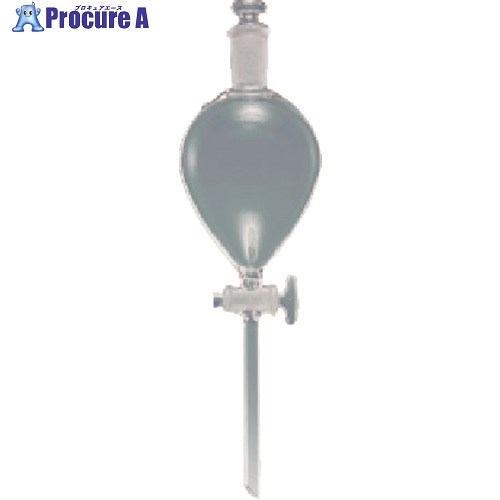 TGK F分液ロート 500mL 頭栓24/40 330-09-55-35 1個 ■▼191-3421 【送料都度見積】