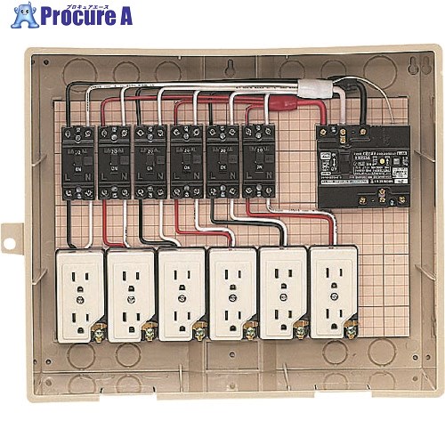 未来 屋外電力用仮設ボックス C14-6C 1個 ■▼204-9303 【送料都度見積】