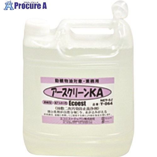 グリーンクロス アースクリーン KA T-064 5L 6300004447 1缶 ■▼226-1181 ※個人宅様送り不可