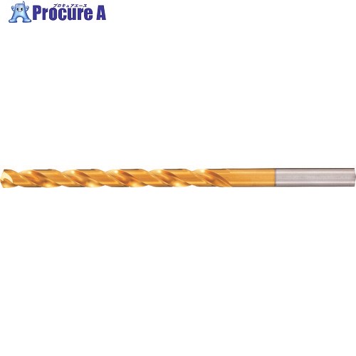 GUHRING ハイスドリル ロング TiNコート 2.4mm 669 2.400 10本 ■▼232-3599 【送料都度見積】