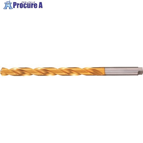 GUHRING ハイスドリル セミロング TiNコート 10mm 666 10.000 1本 ■▼233-8766 【送料都度見積】